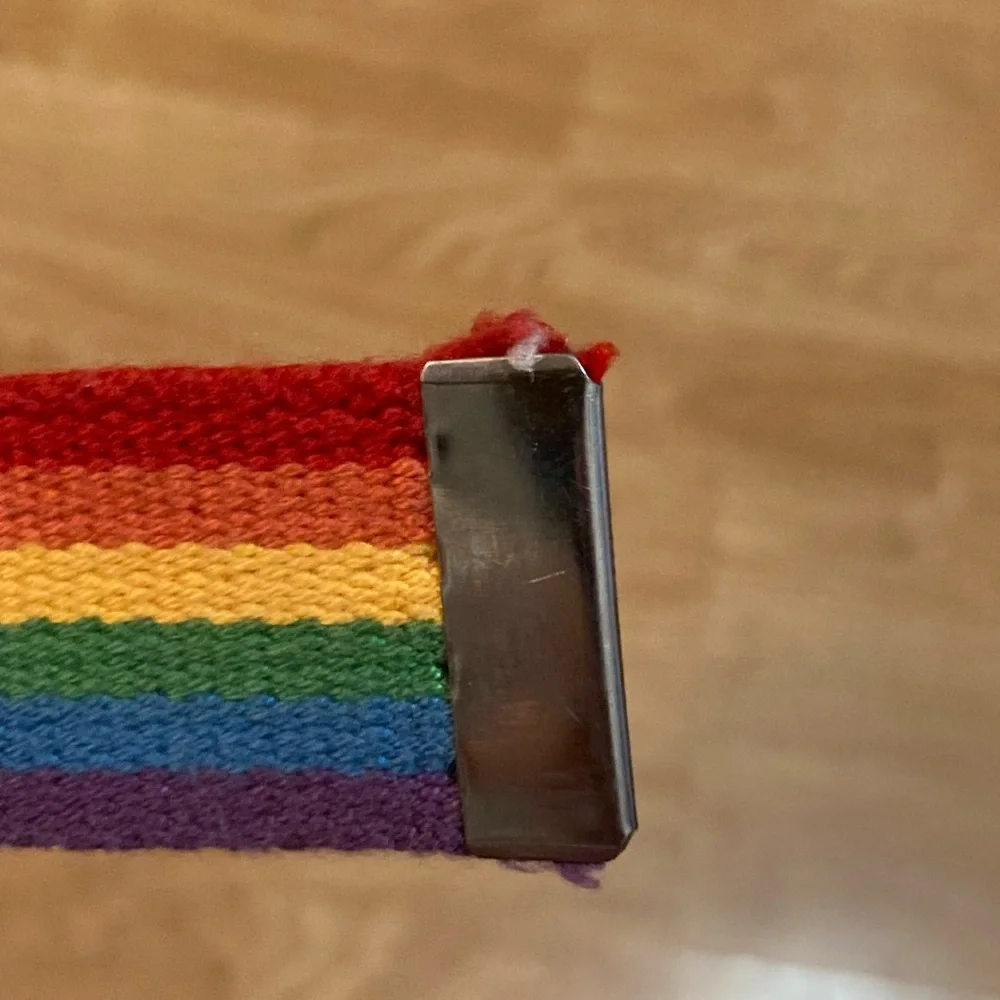 Kids Rainbow Belt - G Buckle